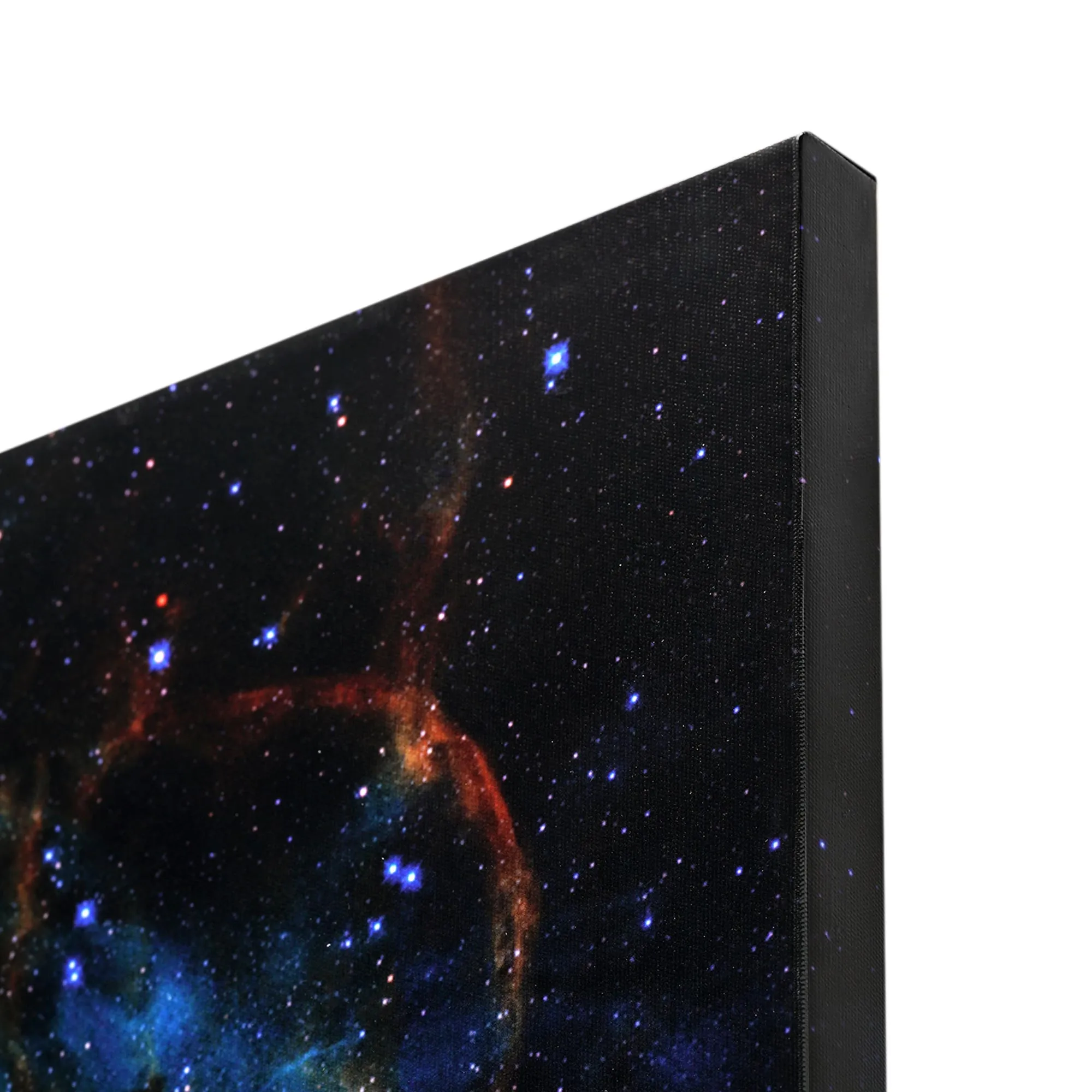 NASA Hubble 30 Years Galaxy Glossy Canvas Wall Art Print - 36" x 24"