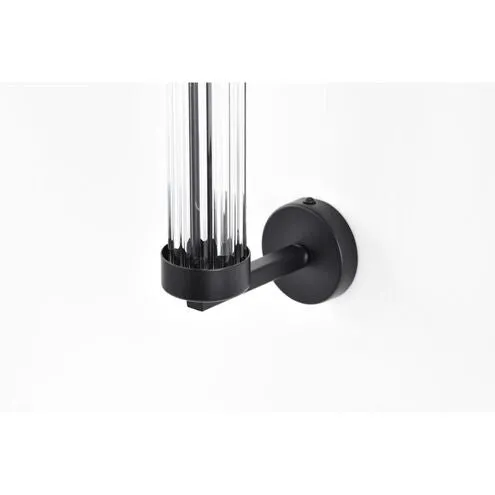 One Lights Matte Black 8 Inch Wall Sconce