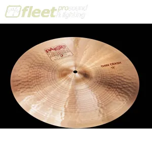 Paiste 1061216 2002 16" Thin Crash