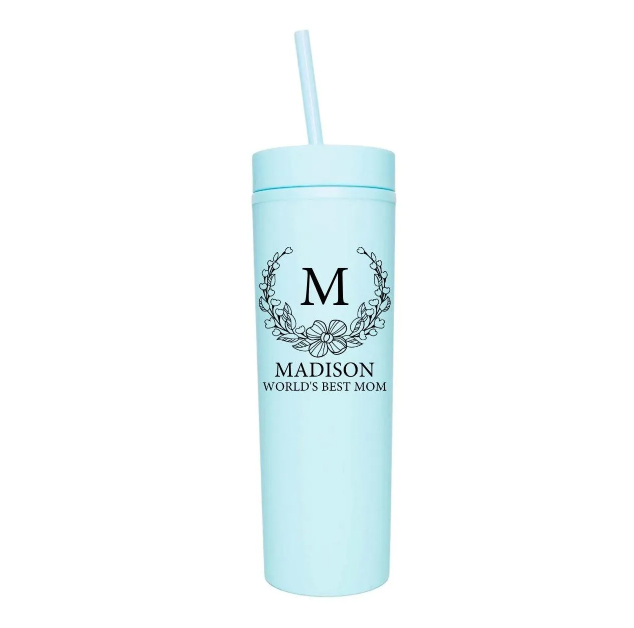 Personalized Moms Skinny Tumblers 16oz