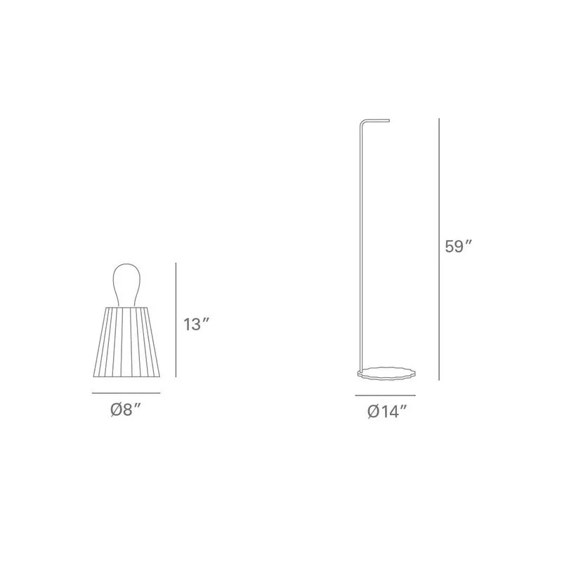 Plisy Portable Lamp