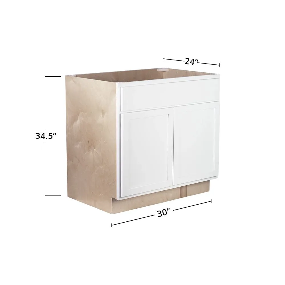 Pure White 30" Base Cabinet