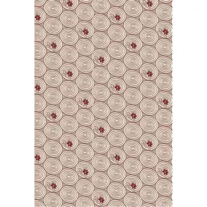Sajou Oilcloth Fabric | Bordeaux Motif