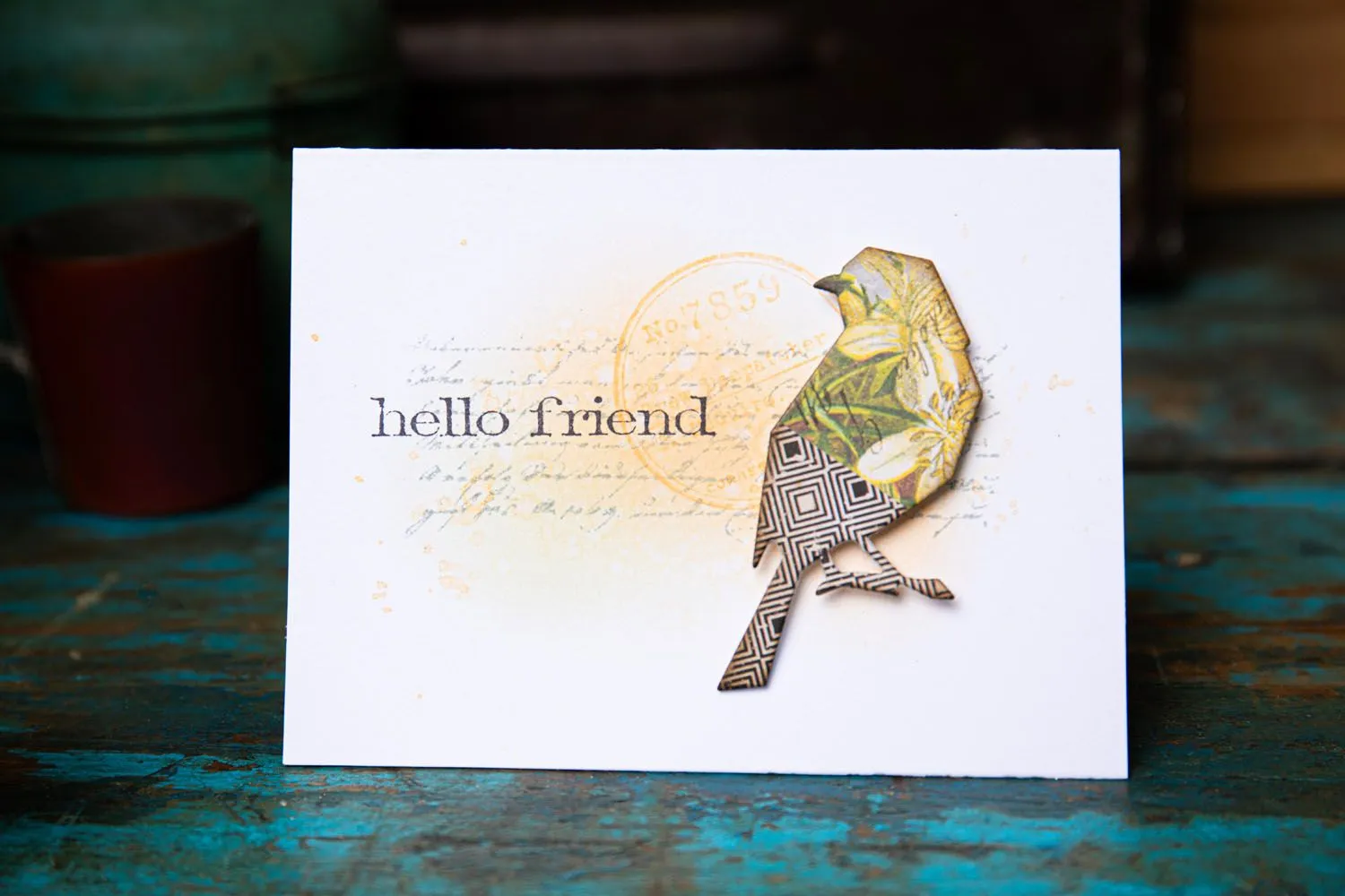 Sizzix Thinlits Dies By Tim Holtz 8/Pkg - Vault Lovebirds