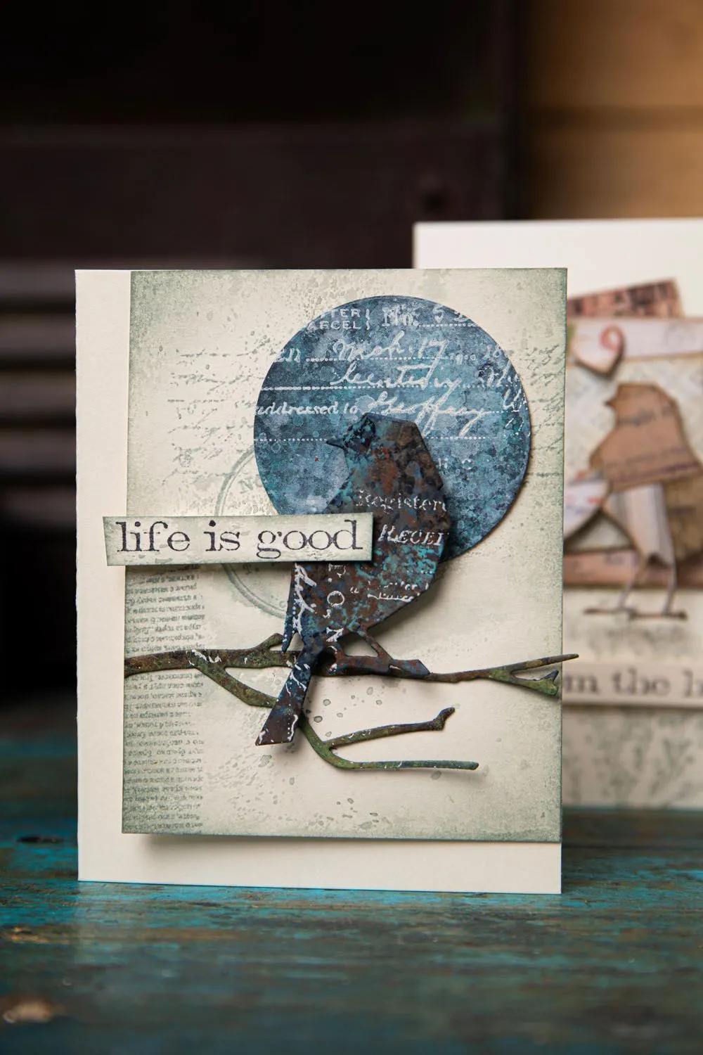 Sizzix Thinlits Dies By Tim Holtz 8/Pkg - Vault Lovebirds