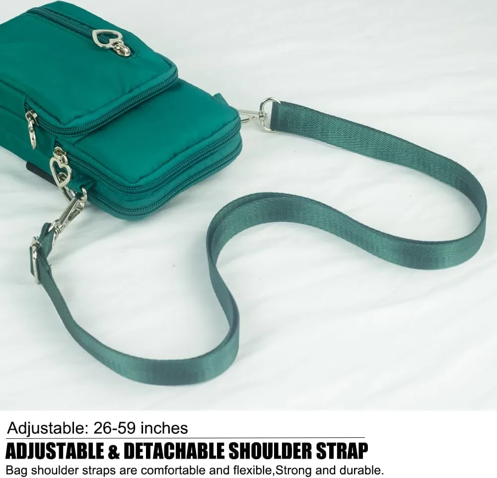 Small Crossbody Bags for Women, Universal Pouch Wallet Cell Phone Purse Lightweight Pockets Handbags Mini Shoulder Bag