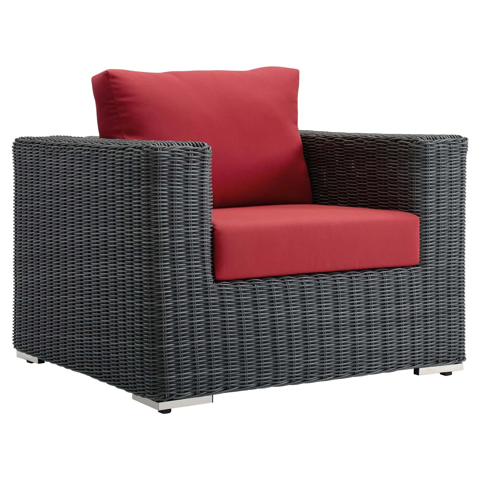 Summon Outdoor Patio Fabric Sunbrella Armchair