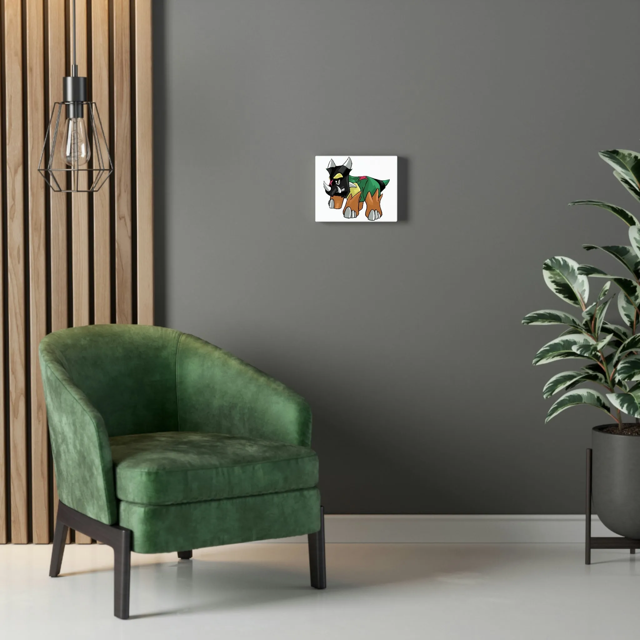Turroxosaurus Stretched Canvas