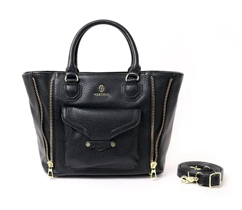 Vertigo VT0115 Dylan Vegan Leather Satchel Bag