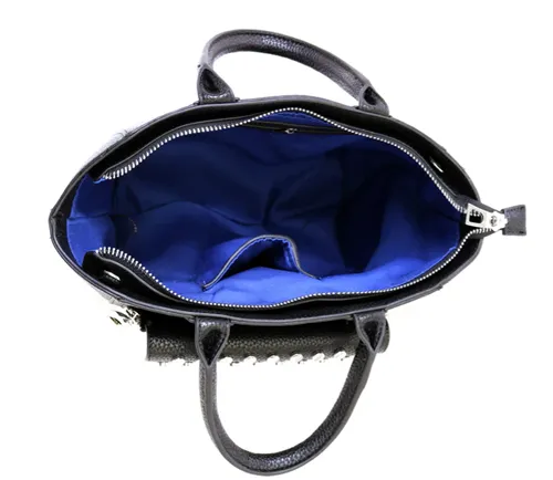 Vertigo VT0125 Satchel with studs