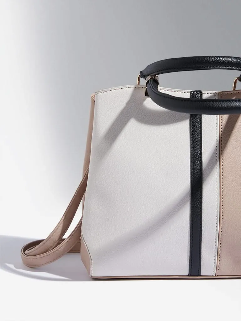 Westside Multicolour Faux Leather Tote Bag